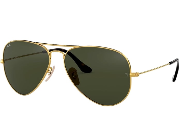 am ray ban rb3025 polarised aviator sunglasses