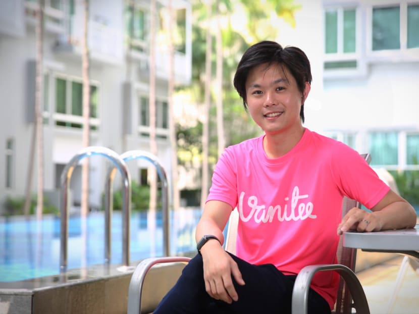 Serial angel investor Douglas Gan is also the co-founder of beauty services booking platform Vanitee. He said that some of the
problems that angel investors face in Singapore are the difficulty in finding buyers and a lack of liquidity for trade. Photo: Nuria Ling/TODAY