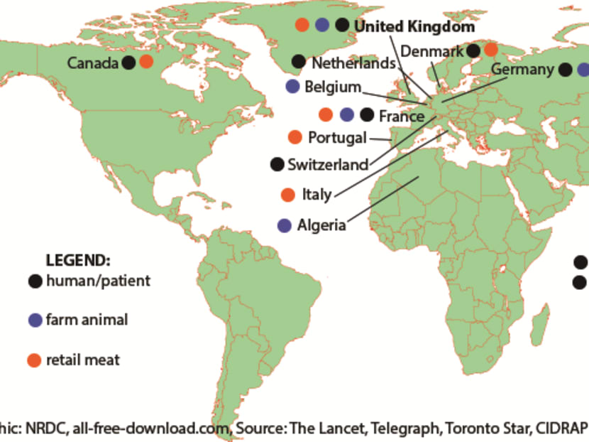 A scary new superbug gene has reached at least 19 countries A scary new superbug gene has reached at least 19 countries