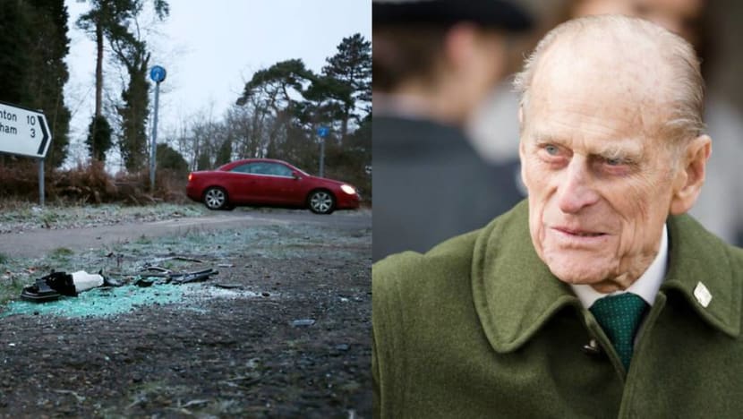 Britain's Prince Philip warned by police over seat belt, two days after crash