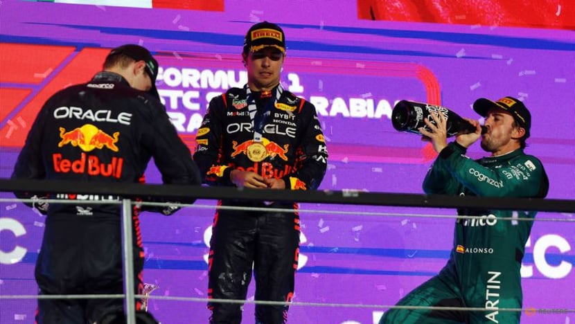 Alonso gets his 100th F1 podium after penalty U-turn Alonso gets his 100th F1 podium after penalty U-turn