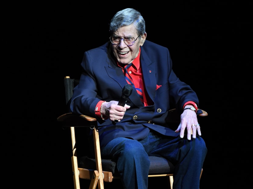 Jerry Lewis was regarded as one of the top comedians of his time. AFP file photo