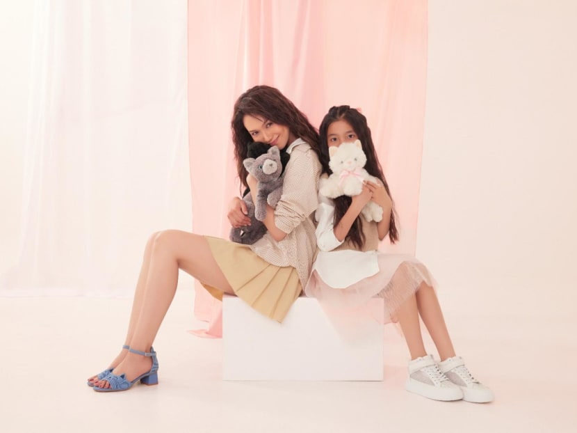 Actress Joanne Peh and Her 9-Year-Old Daughter Become Designers for Singaporean Footwear Brand PrettyFit