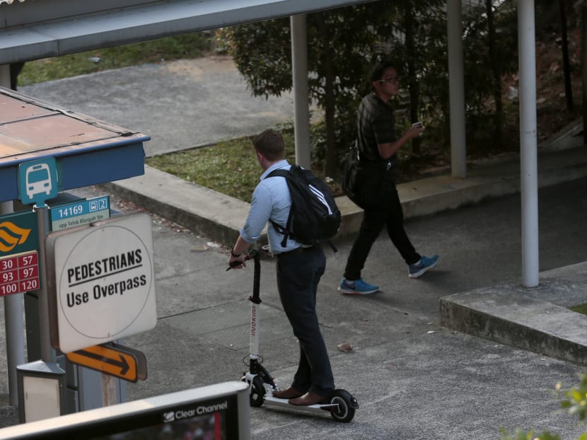 From Jan 1, 2020, a “zero-tolerance” approach will be taken, and those caught riding an e-scooter on footpaths will face regulatory action.