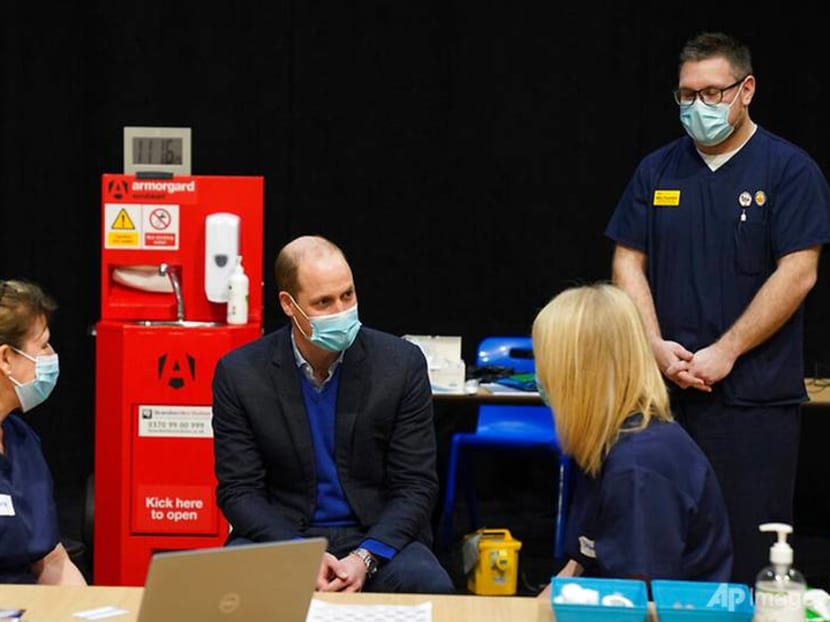 Prince William says hospitalised grandfather Prince Philip is 'OK' Prince William says hospitalised grandfather Prince Philip is 'OK'