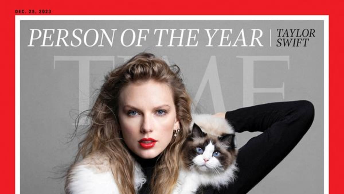 Taylor Swift named Time’s Person of the Year, capping her record-breaking 2023