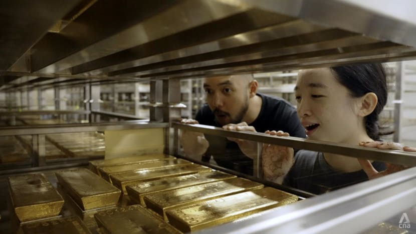 singapores central bank mas holds gold as part of the official foreign reserves