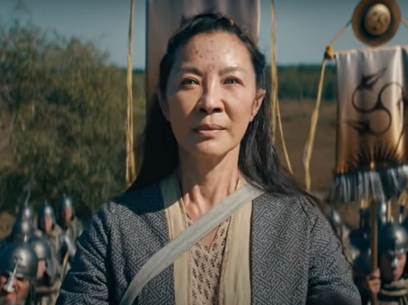 Michelle Yeoh shows off fighting skills in trailer for Netflix’s The Witcher: Blood Origin Michelle Yeoh shows off fighting skills in trailer for Netflix’s The Witcher: Blood Origin