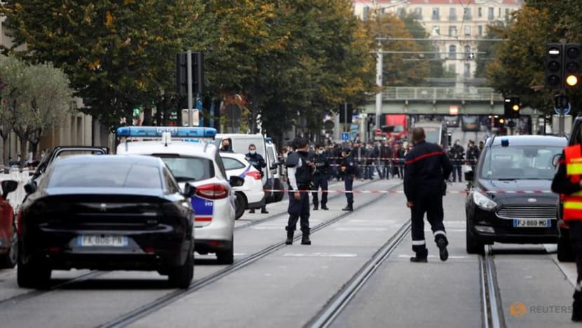 Three dead as woman beheaded in knife attack at French church Three dead as woman beheaded in knife attack at French church
