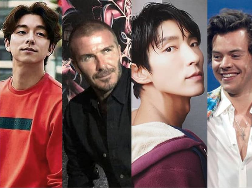 The five hairstyles for men now: From Gong Yoo's curly locks to David Beckham's buzz cut The five hairstyles for men now: From Gong Yoo's curly locks to David Beckham's buzz cut
