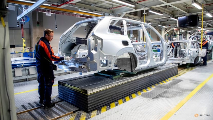 Chip shortage prompts production halt at Volvo Cars in Gothenburg Chip shortage prompts production halt at Volvo Cars in Gothenburg