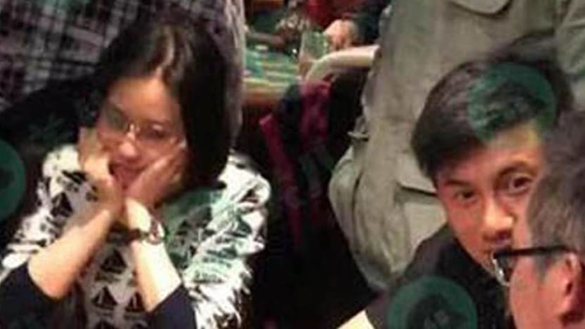Nicky Wu, Cecilia Liu try their luck at a casino
