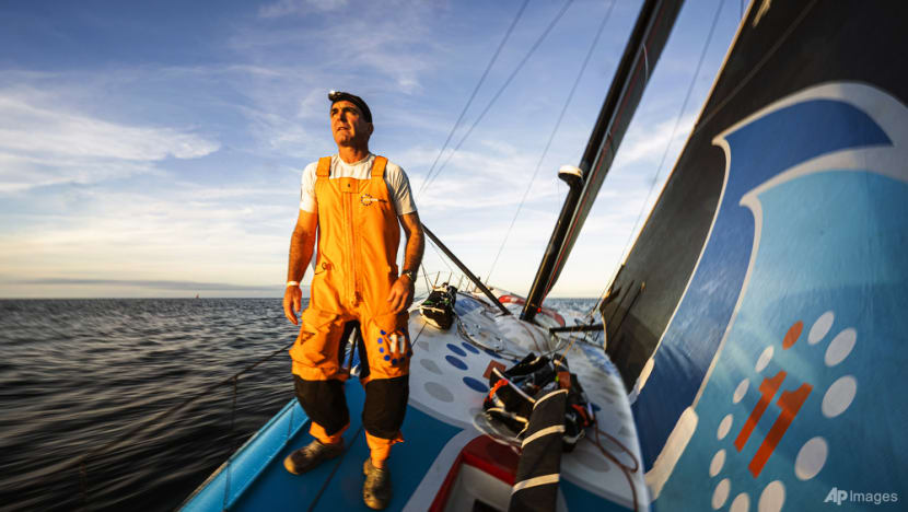 Ex-astronaut Stott helps amplify ocean racing team's message Ex-astronaut Stott helps amplify ocean racing team's message
