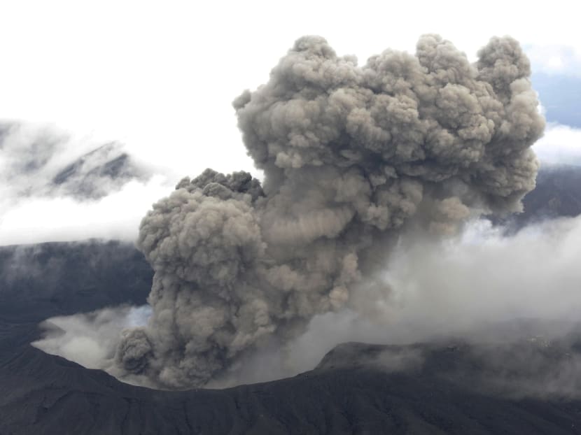 Gallery: Volcano in south Japan erupts, disrupting flights