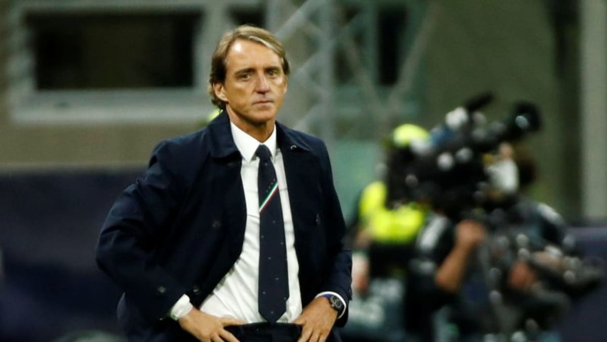 Mancini ingin Italia tetap tenang jelang bentrokan dengan Swiss