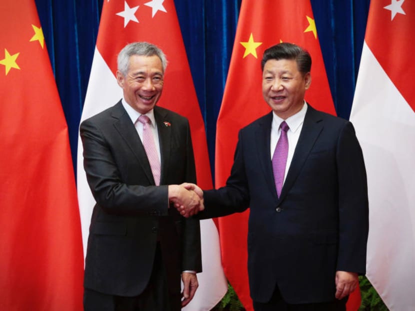 Prime Minister Lee Hsien Loong had previously met with Chinese President Xi Jinping at the Great Hall of the People in Beijing on 20 September, 2017.