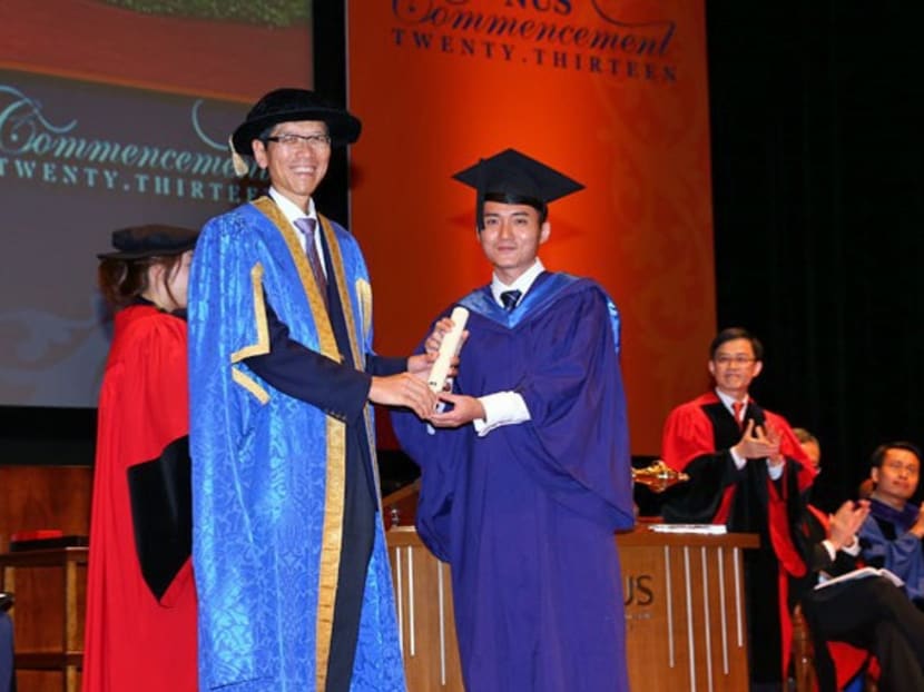 Two former inmates graduate with NUS degrees