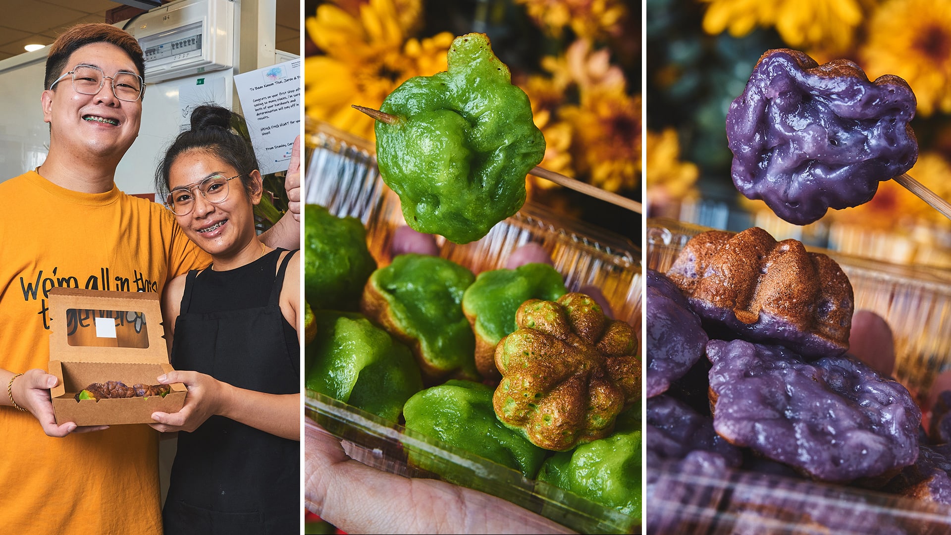 Thai Ex-Club Singer & S’porean Hubby Sell Authentic Thai Pandan Pancakes At Golden Mile Complex Thai Ex-Club Singer & S’porean Hubby Sell Authentic Thai Pandan Pancakes At Golden Mile Complex