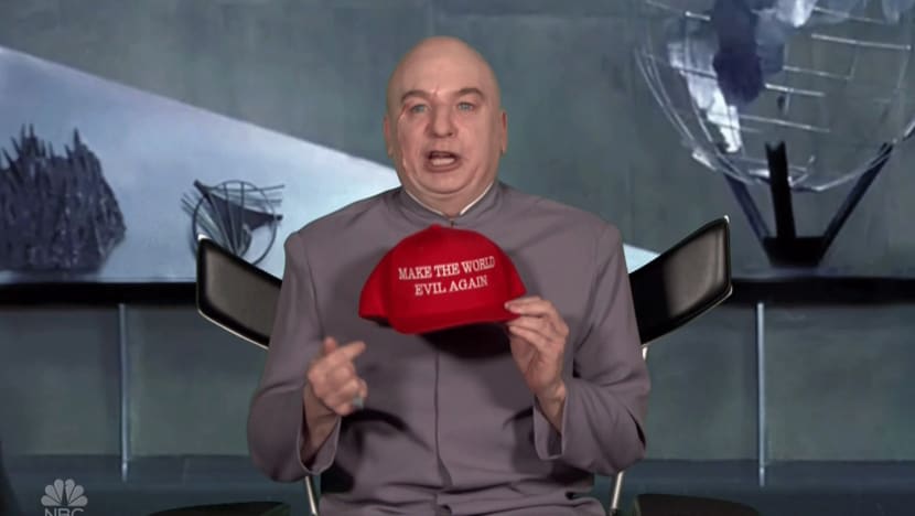Dr Evil Shares His Brief White House Stint On 'The Tonight Show Starring Jimmy Fallon'
