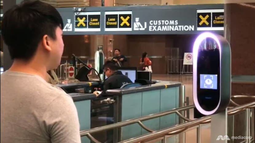 Iris, facial scanning trial for immigration clearance under way at Tuas Checkpoint Iris, facial scanning trial for immigration clearance under way at Tuas Checkpoint