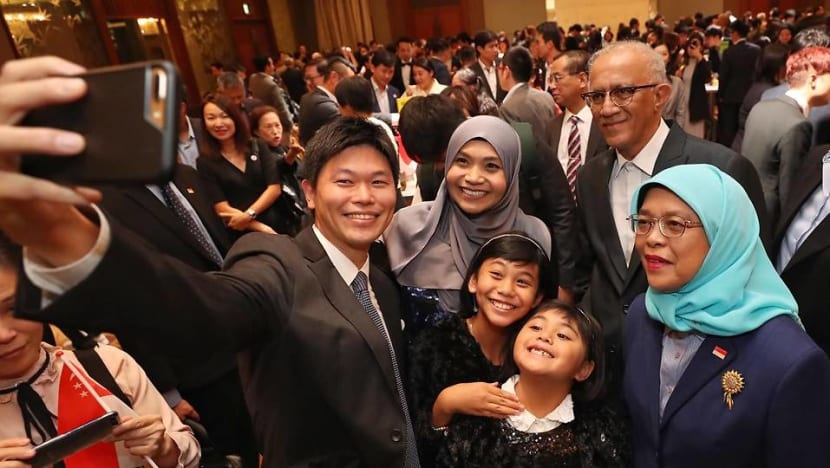 President Halimah in Tokyo to attend enthronement ceremony of Japan Emperor Naruhito President Halimah in Tokyo to attend enthronement ceremony of Japan Emperor Naruhito
