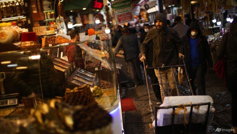 Turkey's central bank keeps rate steady amid high inflation Turkey's central bank keeps rate steady amid high inflation