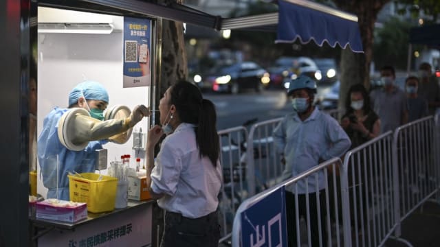 中国上海宣布放宽冠病防疫措施