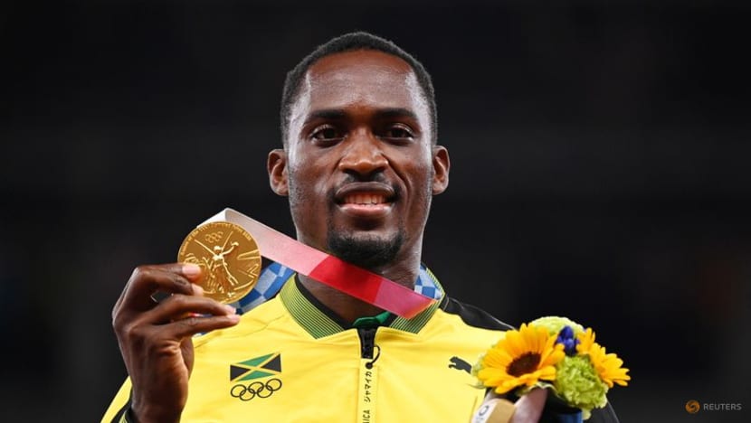 Olympics: Jamaican Parchment tracks down volunteer who helped him win gold Olympics: Jamaican Parchment tracks down volunteer who helped him win gold