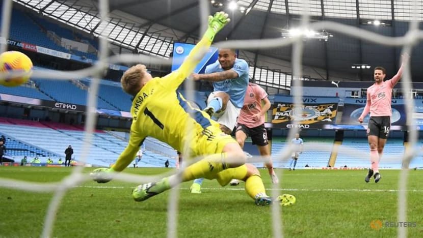 Man City extend lead as Jesus goal sinks Sheffield United Man City extend lead as Jesus goal sinks Sheffield United
