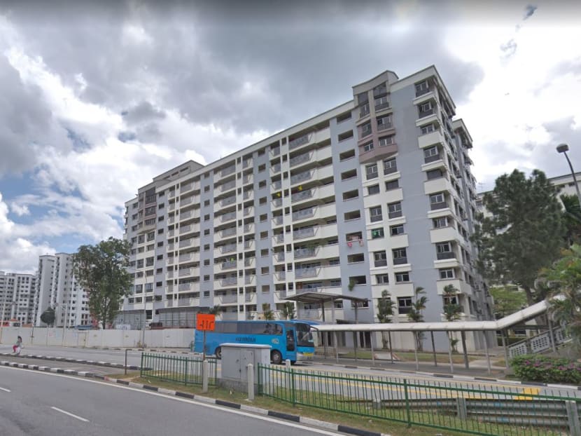 Two men were questioned by the police in Woodlands on Jan 20, 2019 at around 6.10am when one of the men fled from the scene.