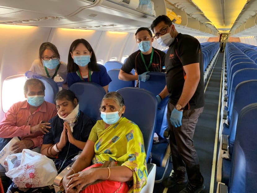 Her dying wish was to see her children in India. A TTSH team made it come true Her dying wish was to see her children in India. A TTSH team made it come true