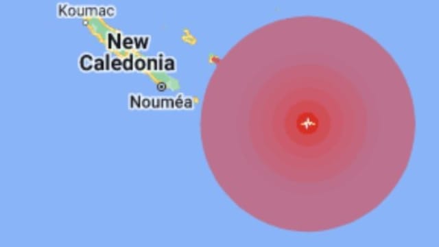 新喀里多尼亚岸外发生7.7级地震 触发海啸警报