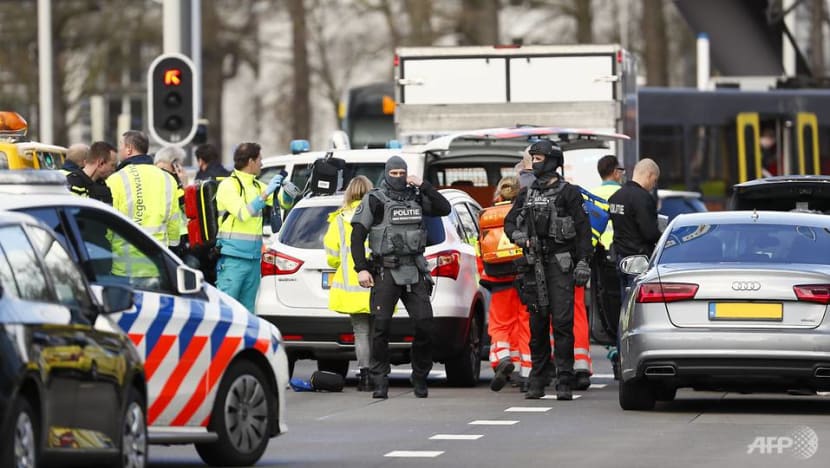 Three dead in Utrecht tram shooting Three dead in Utrecht tram shooting