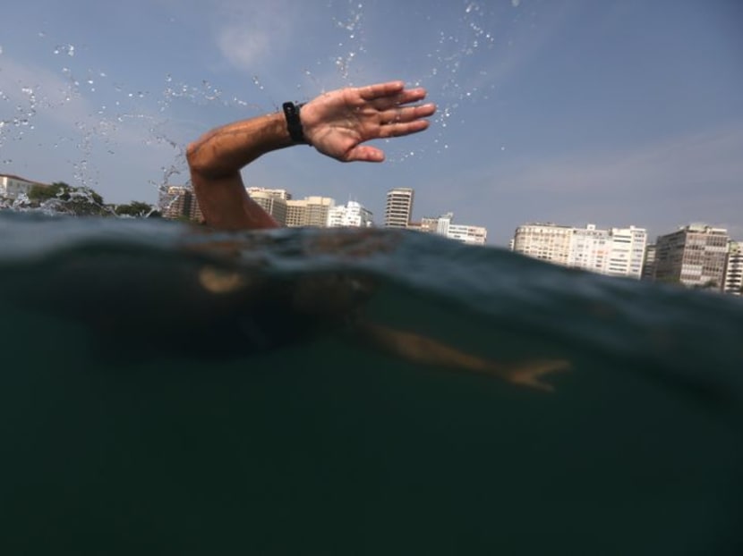 Brazilian swimmers beat pandemic blues in Rio waters Brazilian swimmers beat pandemic blues in Rio waters