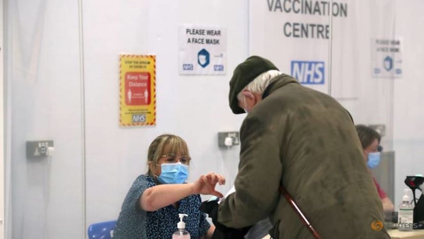 Britain says it has offered COVID-19 vaccine to all over-50s Britain says it has offered COVID-19 vaccine to all over-50s