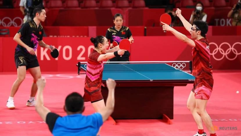 Japan's Mizutani and Ito clinch first table tennis Olympic gold Japan's Mizutani and Ito clinch first table tennis Olympic gold