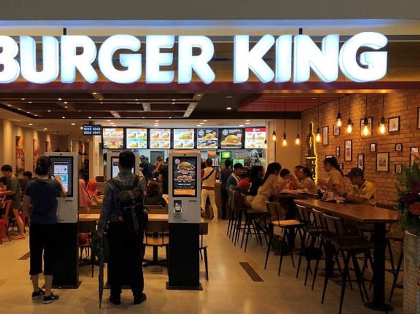 Burger King Singapore to stop providing plastic lids and straws for drinks