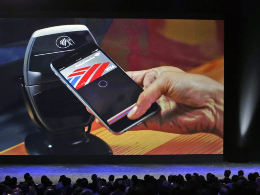 Apple CEO Tim Cook introducing Apple Pay. Photo: AP