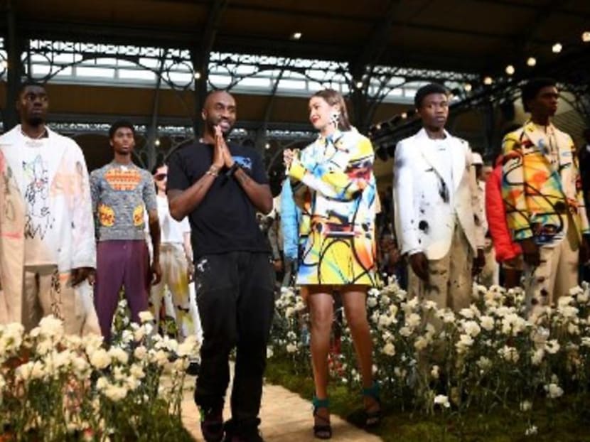 Hotshot designer Virgil Abloh brings out stars for Off White Paris fashion show