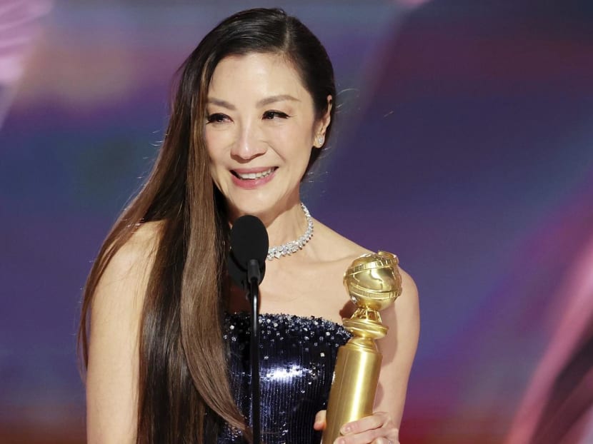 Michelle Yeoh wins best actress award at the Golden Globes: ‘Not letting go of this'