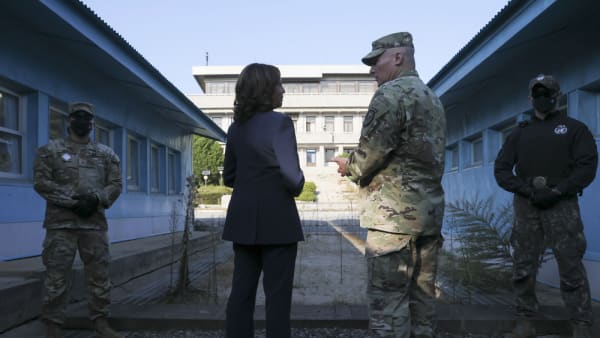 US VP Harris tours DMZ after North Korea missile launches