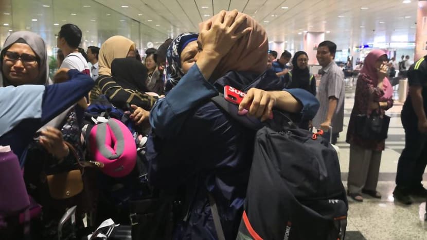 Cheers, tears and hugs as NUS students return from earthquake-hit Lombok