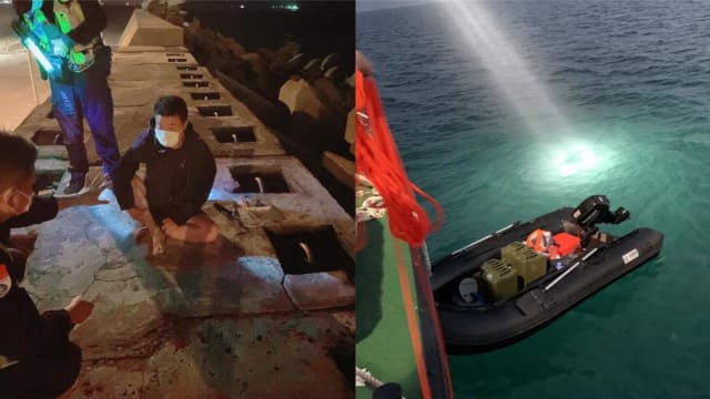 中国大陆男子从福建偷渡至台湾 称驾橡皮艇一路畅行