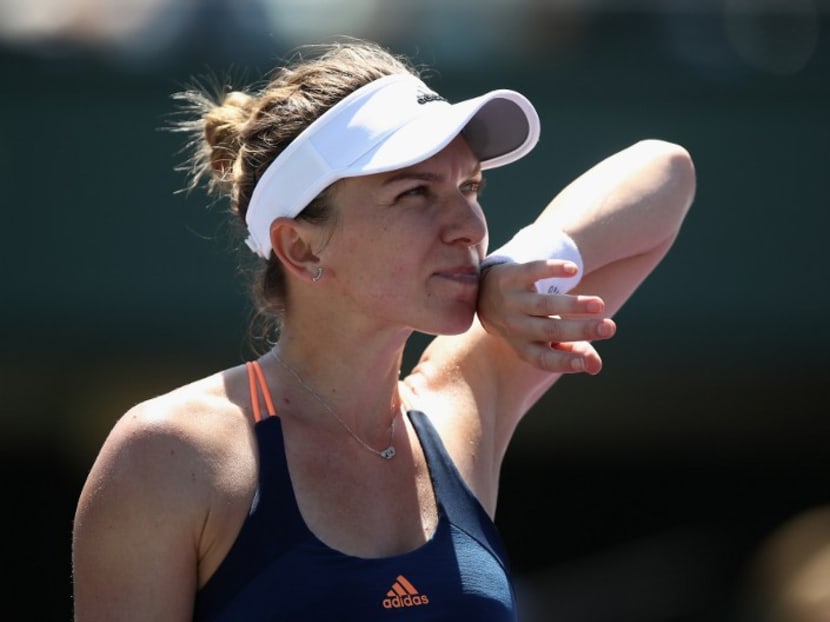 Simona Halep is hoping to win her first Major title this year. Photo: AFP