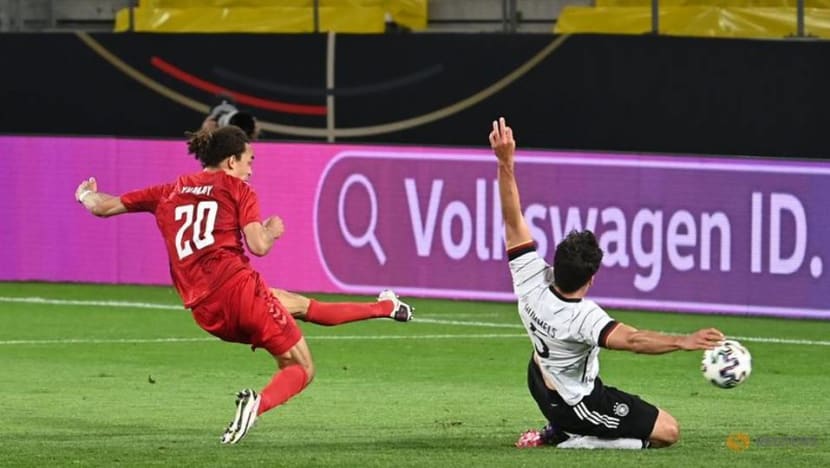Soccer-Germany dominate but settle for 1-1 draw against Denmark Soccer-Germany dominate but settle for 1-1 draw against Denmark