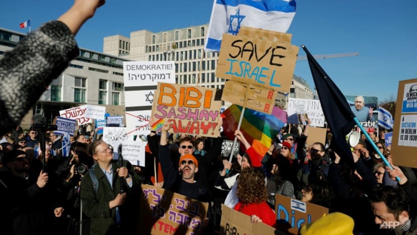 Netanyahu defiant on legal reform as Scholz urges compromise Netanyahu defiant on legal reform as Scholz urges compromise