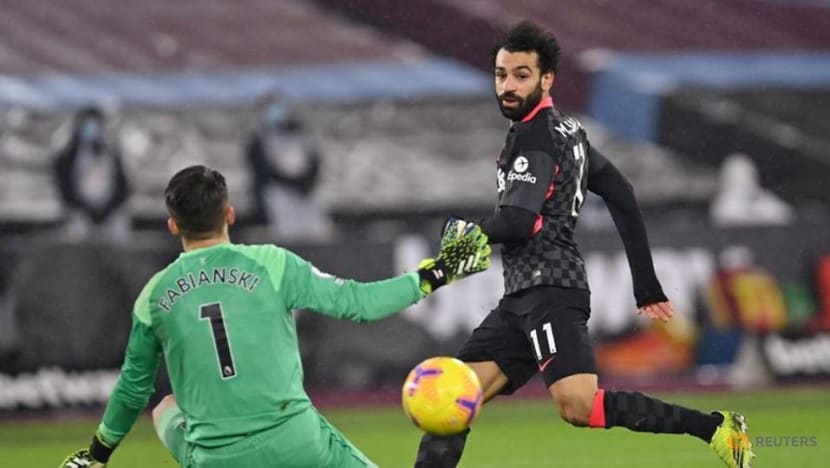 Football: Salah double fires Liverpool to victory at West Ham Football: Salah double fires Liverpool to victory at West Ham
