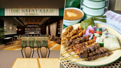 Harry’s Opening Satay Club With Deep-Fried Kueh Salat & Wagyu Beef Skewers