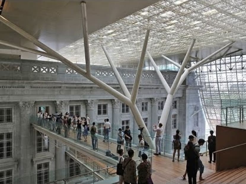 The National Gallery Singapore will open its doors on Nov 24. Photo: TODAY