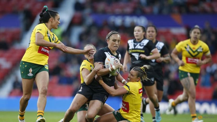 Rugby League-Australia women storm to third successive Rugby League World Cup title Rugby League-Australia women storm to third successive Rugby League World Cup title